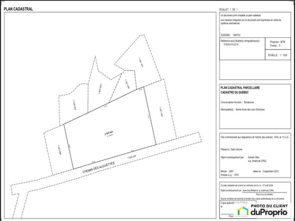 $219,900 - Residential Lot for sale in Ste-Anne-Des-Lacs — photo 2