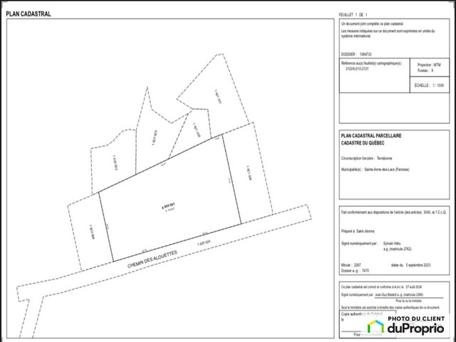 $219,900 - Residential Lot for sale in Ste-Anne-Des-Lacs — photo 2