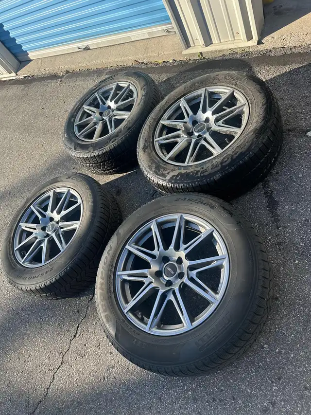 Ford Edge escape 245/60/18 pirelli winters 5x108 in Tires & Rims in Mississauga / Peel Region - Image 3