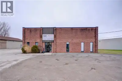 5,108 sf Industrial Building with yard space in the North end of Brantford with good Hwy 403 access....