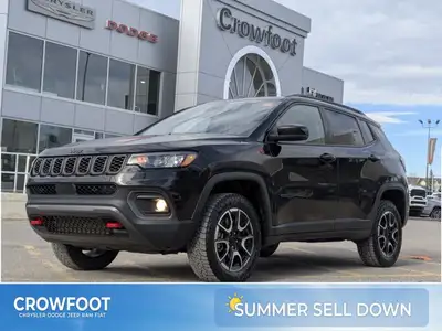 Come see this 2024 Jeep Compass Trailhawk. Its Automatic transmission and Intercooled Turbo Regular...