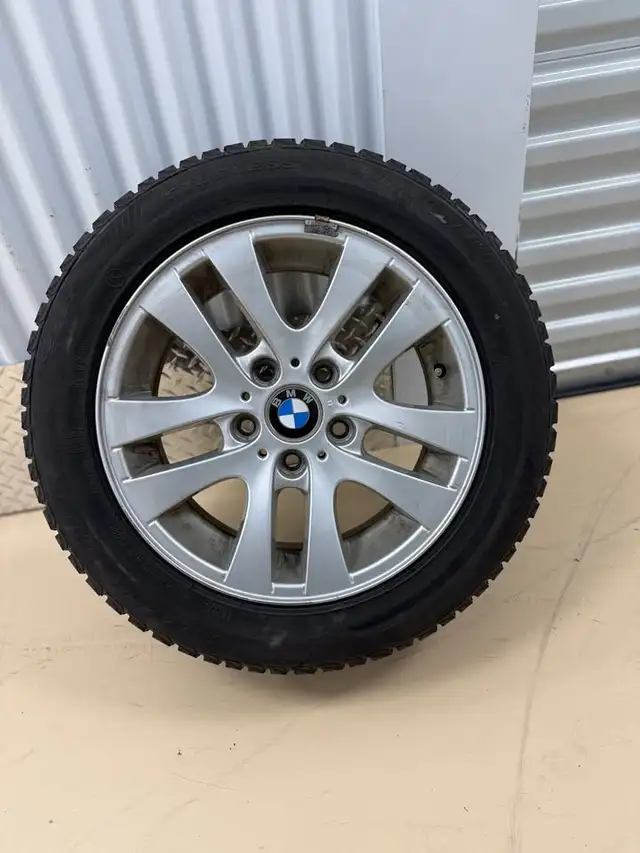 OEM BMW rims with Tires 205/55 R16 in Tires & Rims in Mississauga / Peel Region - Image 3