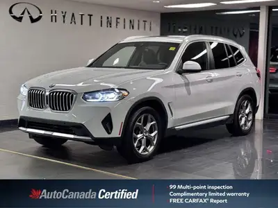 The 2023 BMW X3 xDrive30i is the entry point into BMW's compact luxury SUV segment in Canada. Known...