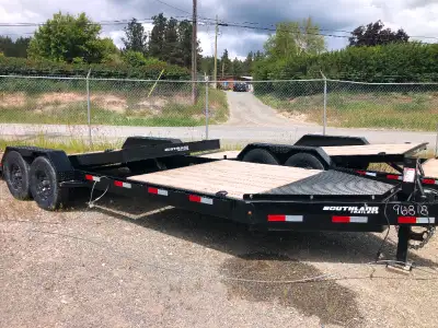 Utility Trailers, Dump Trailers, Car Hauler Trailers, Tilt Deck Trailers, Enclosed Cargo Trailers, E...