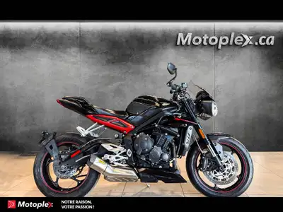 2018 TRIUMPH Street Triple R Street Triple R À VENDRE TRIUMPH STREET TRIPLE R Système d’échappement...