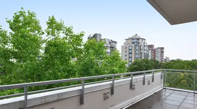 This furnished two-bedroom, two-bathroom apartment boasts a functional floorplan, a fantastic two pa...