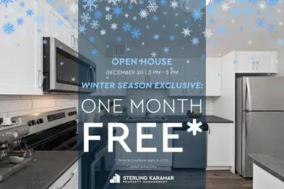 Winter Exclusive | Enjoy One Month FREE on a 13-Month Lease!* (Select Suites Only) OPEN HOUSE | Dece...