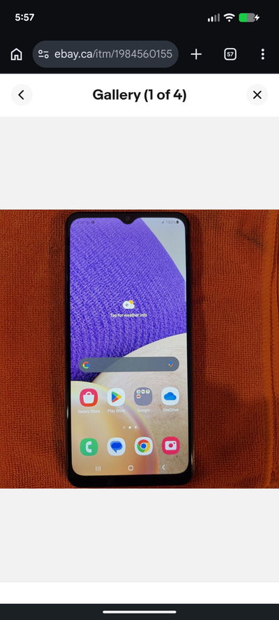 Samsung Galaxy A23 5G Smartphone – 64GB, View more