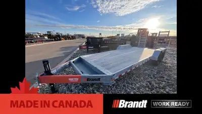 Brandt Work Ready™ Utility Trailers are built tough and engineered to last. Our high-strength tubula...