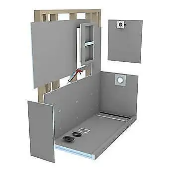 Wedi Fundo Primo Waterproof Shower Kits - All Sizes,All elements62866660924163123