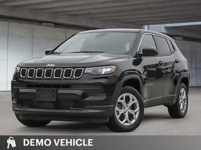 Power, efficiency, and advanced safety converge in the practically brand new 2025 Jeep Compass Sport...
