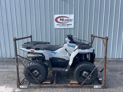 2026 Polaris® Sportsman 450 H.O. GHOST GRAY - FINANCING AVAILABLE - TRADES WANTED 1,350-lb. towing c...