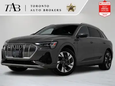 This 2023 Audi e-tron Technik is a local Ontario vehicle with a clean Carfax report and remaining ma...