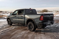 This Ram 1500 has a strong Twin Turbo Regular Unleaded I-6 3.0 L/183 engine powering this Automatic... (image 1)