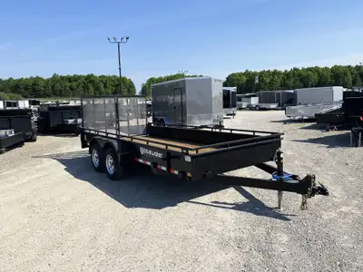 Canada Trailers Tandem Axle Utility Trailers 7,560lbs GVWR is $5,675.00 or $113.49/month! Ord: 84341...