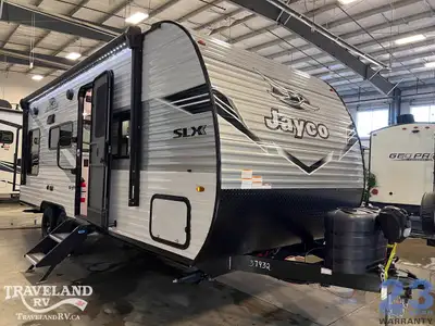 Jayco Jay Flight SLX 210QBW Travel Trailer. The Jay Flight SLX is so compact and easy to tow, you mi...