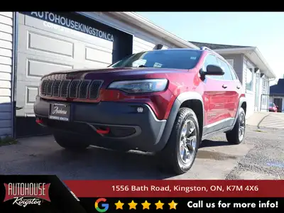 The 2019 Jeep Cherokee Trailhawk is packed with a 3.2 L Pentastar V6, Four-Wheel Drive 4×4 , with Je...