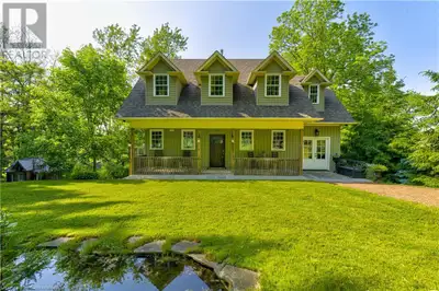 Nestled in Ancaster’s escarpment and connected to the Bruce Trail, this 1.5-storey home is a rare op...