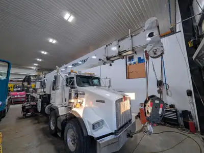 Just Arrived! 2024 Kenworth T800 with Manitex 45110T Boom Truck 45 ton KMS: 56,750 HRS: 2,489 For mo...