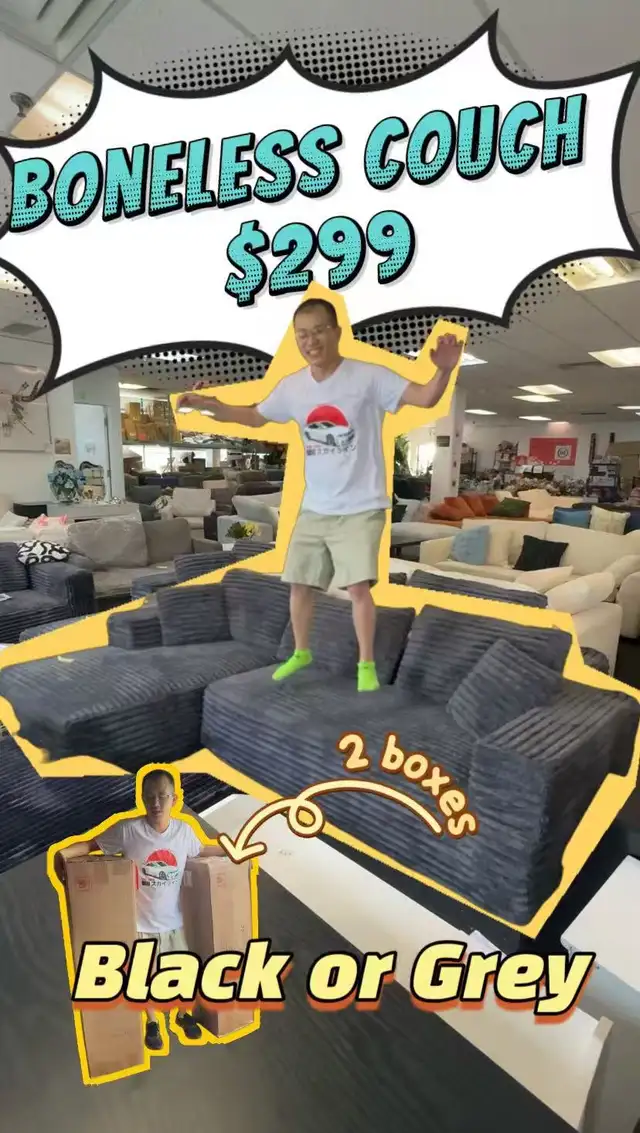 Brand New L-Shape Sectional Sofa $299 to $399