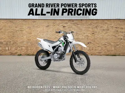 GRAND RIVER POWER SPORTS Straight forward pricing, no hidden fees. 2027 Kawasaki KLX300 R IN TRANSIT...