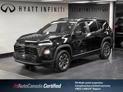 The 2025 Chevrolet Equinox ACTIV is the first-ever rugged-inspired trim for the Equinox, completely...