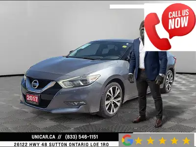 2017 Nissan Maxima SV No Accidents | Safety Certification Included Financing & Warranty Options Avai...