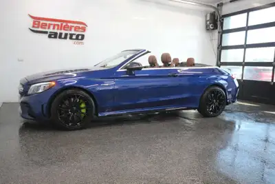 Mercedes-AMG C43 Convertible 4MATIC 2021 avec moteur 3.0L V6 biturbo developpant 385 HP et 384 lb-ft...