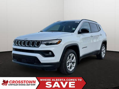 This 2025 JEEP COMPASS LATITUDE 4X4 has the following options Premium Cloth/Vinyl Bucket Seats, Remo...