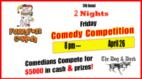 24th Annual FUNNYFEST Comedy Competition -- April 26