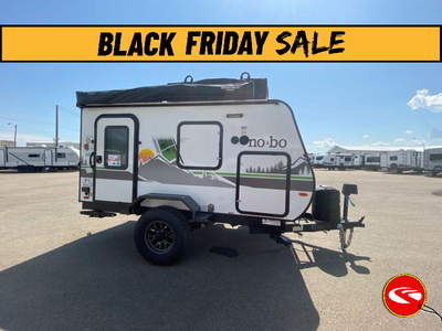 Forest River No Boundaries toy hauler NB10.6 highlights: Beast Mode Package Ramp Door Outside Cookto...