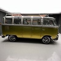 Check out this gorgeous 1975 Volkswagen Microbus Deluxe Samba 23 Window conversion. This beautiful b... (image 4)