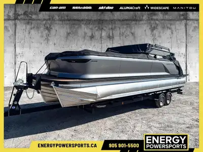 2025 MANITOU Explore Switchback 26 Trifold SHP575 FALL CLEAROUT SALE PONTOON + ENGINE + TRAILER! ALL...