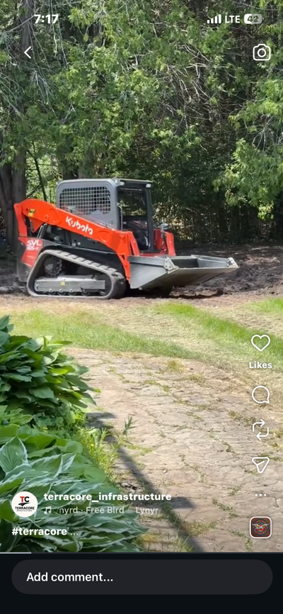 Land grading excavation junk removal smal job or big we do it all