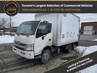 Rare Spec Unit - 2017 Hino 195 - 12Ft Aluminum Box (12x96Wx84H) with Custom Lift Gate (Waltco 2000LB... (image 1)
