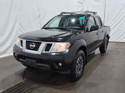 RARE TRUCK! Frontier Pro-4X Crew Cab 4X4, Nissan's powerful 4.0L V6 261HP, Leather interior, heated...