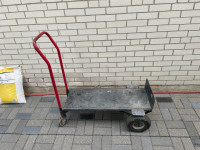 Metal Steel Moving Dolly Hand truck - NEEDS NEW RUBBER WHEELS