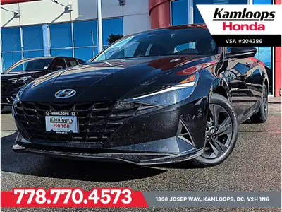 Pre-Owned 2021 Hyundai Elantra Preferred - Heated Leather-Wrapped Steering Wheel | Smart Device Inte...