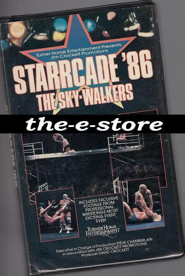 Wrestling VHS/DVD 1986 - STARRCADE. WWE/WWF/WCW/NWA/TNA/UFC.