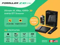 Formuler Z10 Pro Max  Android 10 with Bonus HDMI Cable