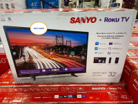 SANYO 32″ (720P) SMART ROKU LED TV