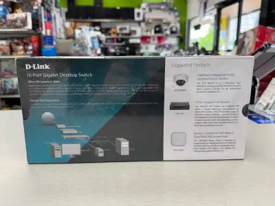 D-Link 16-Port Desktop Gigabit Unmanaged Switch - BRAND NEW, View more
