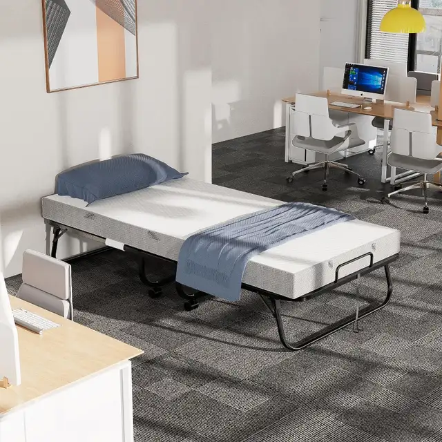 Hyomdeck Folding Bed with Mattress for Adults, Por... BNIB LOT#63006661351555124