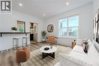 AVAILABLE DECEMBER 1ST! Renovated 2 bedroom main floor apartment in prime midtown Kitchener location...