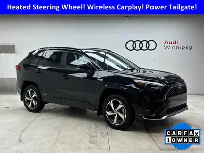 Accident-Free & Only 21,475 KM!!!! This Toyota RAV4 Prime boasts a Gas/Electric I-4 2.5 L/152 engine...