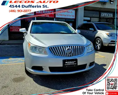 All vehicles come with a full vehicle History Report, ask to see it! 2011 Buick LaCrosseOntario Car,...