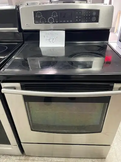 Cuisinière stainless vitrocéramique LG, View more