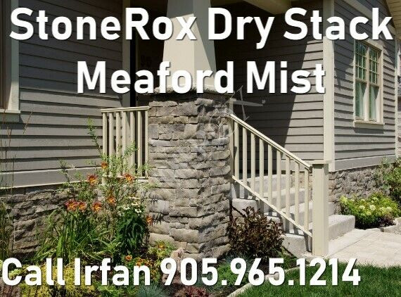 StoneRox Dry Stack Meaford Mist Stone Veneer Stone Rox Dry Stack in Outdoor Décor in Markham / York Region