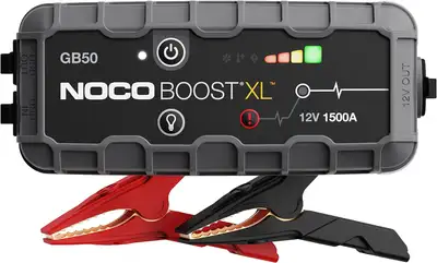 NOCO Boost XL GB50 1500 Amp 12Volt UltraSafe Lithium JumpStarter, View more