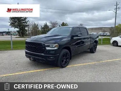 Diamond Black 2022 Ram 1500 Sport 4X4, 8-Speed Automatic, HEMI 5.7L V8, 3.92 Rear Axel Ratio, Traile...